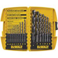 Jobber Drill Bit Set, 17 Pieces, High Speed Steel NRZ Safety Inc.