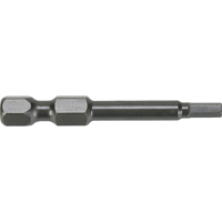 Embouts &agrave; mandrin-1/4" hexagonaux m&eacute;triques, Hexagonale, Embout 2,5 mm, Prise 1/4", Longueur 1-15/16" NRZ Safety Inc.