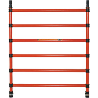 Fibreglass Scaffolding Components, End Frame, 47" W x 60" H NRZ Safety Inc.
