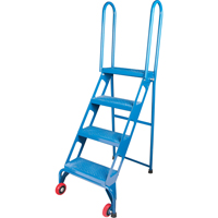 &eacute;chelle pliante portative, 4 marches, Perfor&eacute;, Hauteur 40" NRZ Safety Inc.