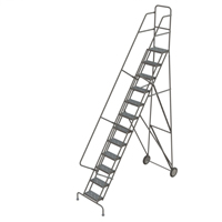 &eacute;chelles roulantes, 12 marches, Stri&eacute;, Hauteur 126" NRZ Safety Inc.