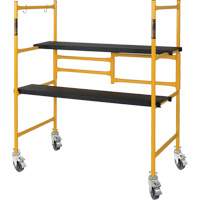 Ensemble de petit &eacute;chafaudage de base de 4' Jobsite Series, Cadre Acier, 41" p x 45-3/4" h NRZ Safety Inc.