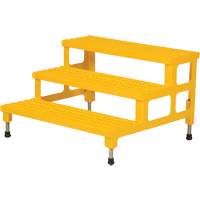Plate-forme ajustable Step-Mate, 3 marche(s), 36-3/16" la x 33-7/8" lo x 22-1/4" h, Capacit&eacute; 500 lb NRZ Safety Inc.