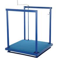 Ergonomic Posi-Crank Platform With Anti-Fatigue Mat, 36" W x 72" D, 500 lbs. Capacity, All-Welded NRZ Safety Inc.