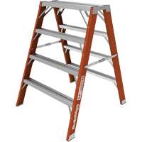 Escabeau chevalet &eacute;tabli Buildman, 4' ha x 36,25" la x 40,5" pr, Capacit&eacute; de 300 lb, Fibre de verre NRZ Safety Inc.