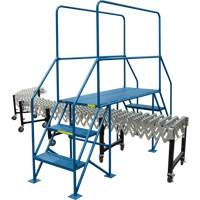 Crossover Ladder, 35-1/2" Overall Span, 31-1/2" H x 22" D, 22" Step Width NRZ Safety Inc.