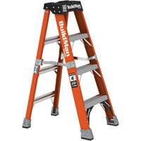 Step Ladder, 4', Fibreglass, 375 lbs. Capacity, Type 1AA NRZ Safety Inc.