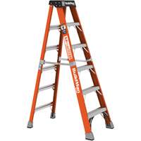Step Ladder, 6', Fibreglass, 375 lbs. Capacity, Type 1AA NRZ Safety Inc.