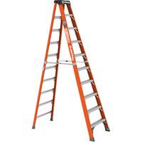 Step Ladder, 10', Fibreglass, 375 lbs. Capacity, Type 1AA NRZ Safety Inc.