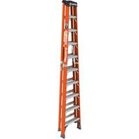 Step Ladder, 10', Fibreglass, 375 lbs. Capacity, Type 1AA NRZ Safety Inc.