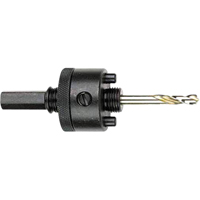 Arbres avec forets-guides pour scies-cloches, 1-1/4" et plus, 7/16" Tige NRZ Safety Inc.