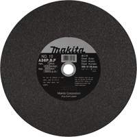 Meules pour la coupe des m&eacute;taux, 14" x 1/8", Arbre de 1", Oxyde d'aluminium, 3900 Tr/min NRZ Safety Inc.