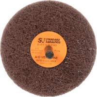Meule Buff & Blend Standard Abrasives, 3" dia. x 1" la, Arbre 1/4", Oxyde d'aluminium NRZ Safety Inc.