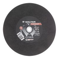 Meule &agrave; tronçonner rapide en acier inoxydable Portacut, 14" x 1/8", Arbre de 3/4", Type 1, Oxyde d'aluminium, 5400 Tr/min NRZ Safety Inc.