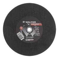 Meule &agrave; tronçonner rapide en acier inoxydable Portacut, 14" x 1/8", Arbre de 7/8", Type 1, Oxyde d'aluminium, 5400 Tr/min NRZ Safety Inc.