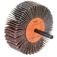 COOLCUT Flap Wheel, Aluminum Oxide, 40 Grit, 3" x 1" x 1/4" NRZ Safety Inc.