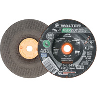 Meule FLEXCUT MILL SCALE, 4-1/2", 36 Grain, Oxyde d'aluminium, 5/8"-11, 13 300 Tr/min, Type 29 NRZ Safety Inc.