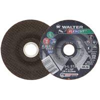 FLEXCUT Grinding Wheel, 5", 36 Grit, Aluminum Oxide, 7/8", 12200 RPM, Type 29 NRZ Safety Inc.