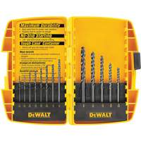 Black & Gold Drill Bit Set, 13 Pieces, High Speed Steel NRZ Safety Inc.