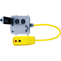 GFCI Quad Outlet Boxes, 120 V, 15 A, 6' Cord NRZ Safety Inc.