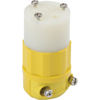 Industrial Straight Blade Connector, 5-15P, Nylon NRZ Safety Inc.