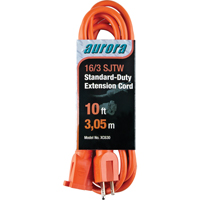 Cordon rallonge, Int&eacute;rieur/ext&eacute;rieur, SJTW, AWG 16/3, 13 A, 10' NRZ Safety Inc.
