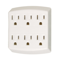 Adaptors, 6 Outlet(s), 15 Amps, 1875 W, 125 NRZ Safety Inc.