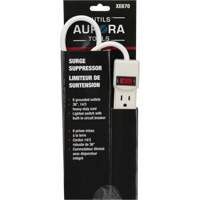 Limiteur de surtension, 6 Prises, 200 J, 1875 W, Cordon 3' NRZ Safety Inc.