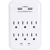 Prime&reg; USB Charger with Surge Protector NRZ Safety Inc.