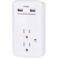 Prime&reg; USB Charger with Surge Protector NRZ Safety Inc.