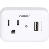 Prime&reg; USB Charger with Surge Protector NRZ Safety Inc.