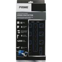 USB Charging Surge Protectors, 12 Outlets, 4200 J, 1875 W, 6' Cord NRZ Safety Inc.