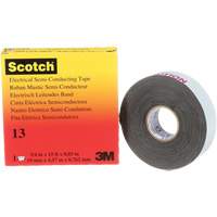 Ruban isolant semi-conducteur Scotch, 19 mm (3/4") x 4,6 m (15'), Noir, 30 mils NRZ Safety Inc.