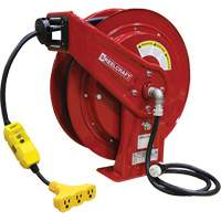 70000 Power Cord Reel, 100', SEOOW, 12 Gauge, 15 A NRZ Safety Inc.