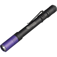 Lampe stylo UV avec port de recharge micro USB Stylus Pro, DEL, Corps en Aluminium, piles Rechargeable, Compris NRZ Safety Inc.