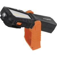 Lampe de travail COB rechargeable avec base pivotante magn&eacute;tique, DEL, 240 lumens, Boîtier en Plastique NRZ Safety Inc.