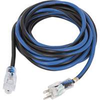 JLEC-1425S Contractor Grade Extension Cord, Indoor/Outdoor, SJTOW, 14 AWG, 15 A, 25' NRZ Safety Inc.