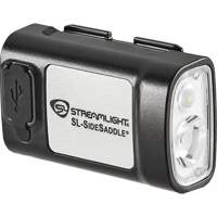 SL-SIDESADDLE&reg; USB Hardhat & Helmet Light, LED, 350/320/400 Lumens, 6.25/7/5 Hrs. Run Time, Rechargeable Batteries NRZ Safety Inc.