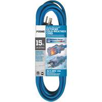 Cordon rallonge pour le froid extr&ecirc;me Glacier Flex, Ext&eacute;rieur, SJTW, AWG 16/3, 13 A, 15' NRZ Safety Inc.
