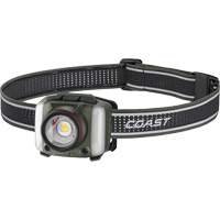 FL97R Tri-Colour Headlamp with Twist Focus & Voice Activation, LED, 830 Lumens, 2 Hrs. Run Time, Rechargeable Batteries NRZ Safety Inc.