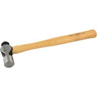 Ball Pein Hammer, 24 oz. Head Weight, Plain Face, Wood Handle NRZ Safety Inc.