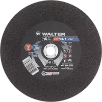 Ripcut Stainless Steel & Steel Cut-Off Wheel for Stationary Saws, 18" x 3/16", 1" Arbor, Type 1, Aluminum Oxide, 3400 RPM NRZ Safety Inc.