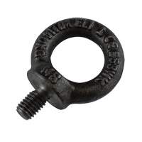 Eye Bolt, 1/8" Dia., 1/2" L, Uncoated Natural Finish, 300 lbs. (0.15 tons) Capacity NRZ Safety Inc.