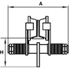 6600 lb (3 tonnes)